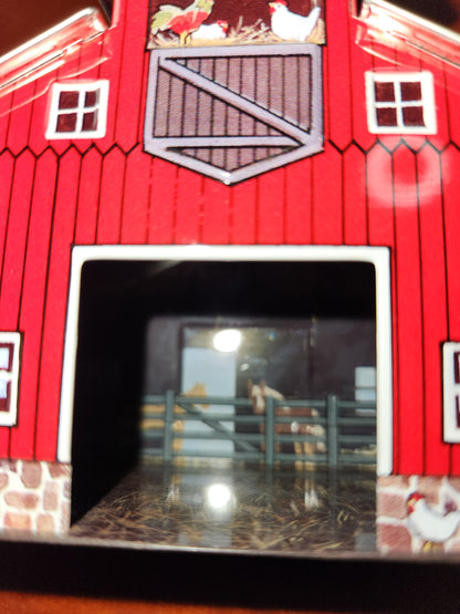 Red Barn Hallmark Ornament 1999 Complimentary to Town and Country Series t&c2