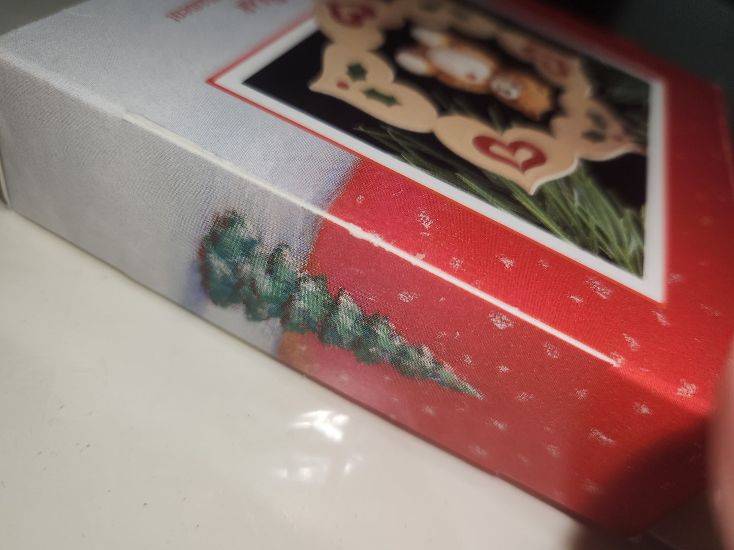 Vintage Hallmark Keepsake Ornament Loving Bear 1988 has box