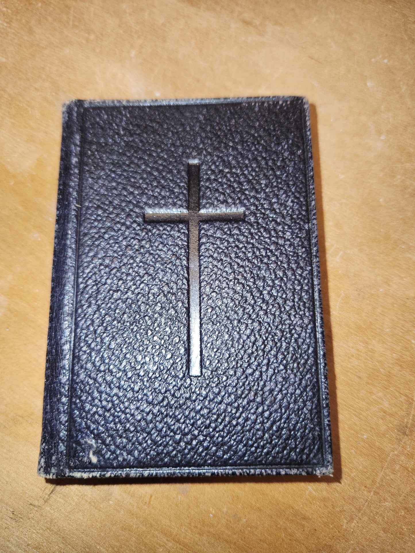 Antique Hymnal Protestant Episcopal Church E & JB YOUNG 1882 Inscribed 1884 ab1