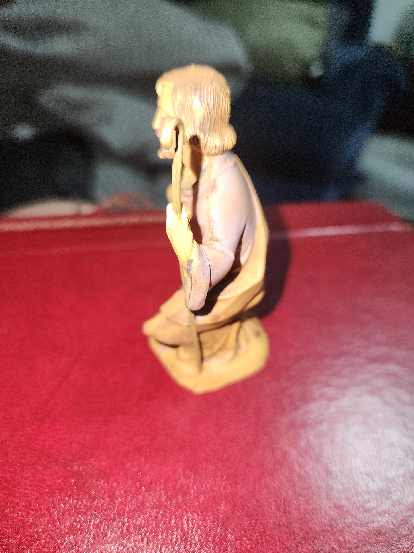 Vintage Fontanini Depose Kneeling Joseph Nativity Figure 3 1/4" Italy Roman fn76