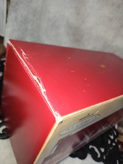 Vintage Hallmark Keepsake O Come, Emmanuel Nativity Advent Candle Holder has box 2004