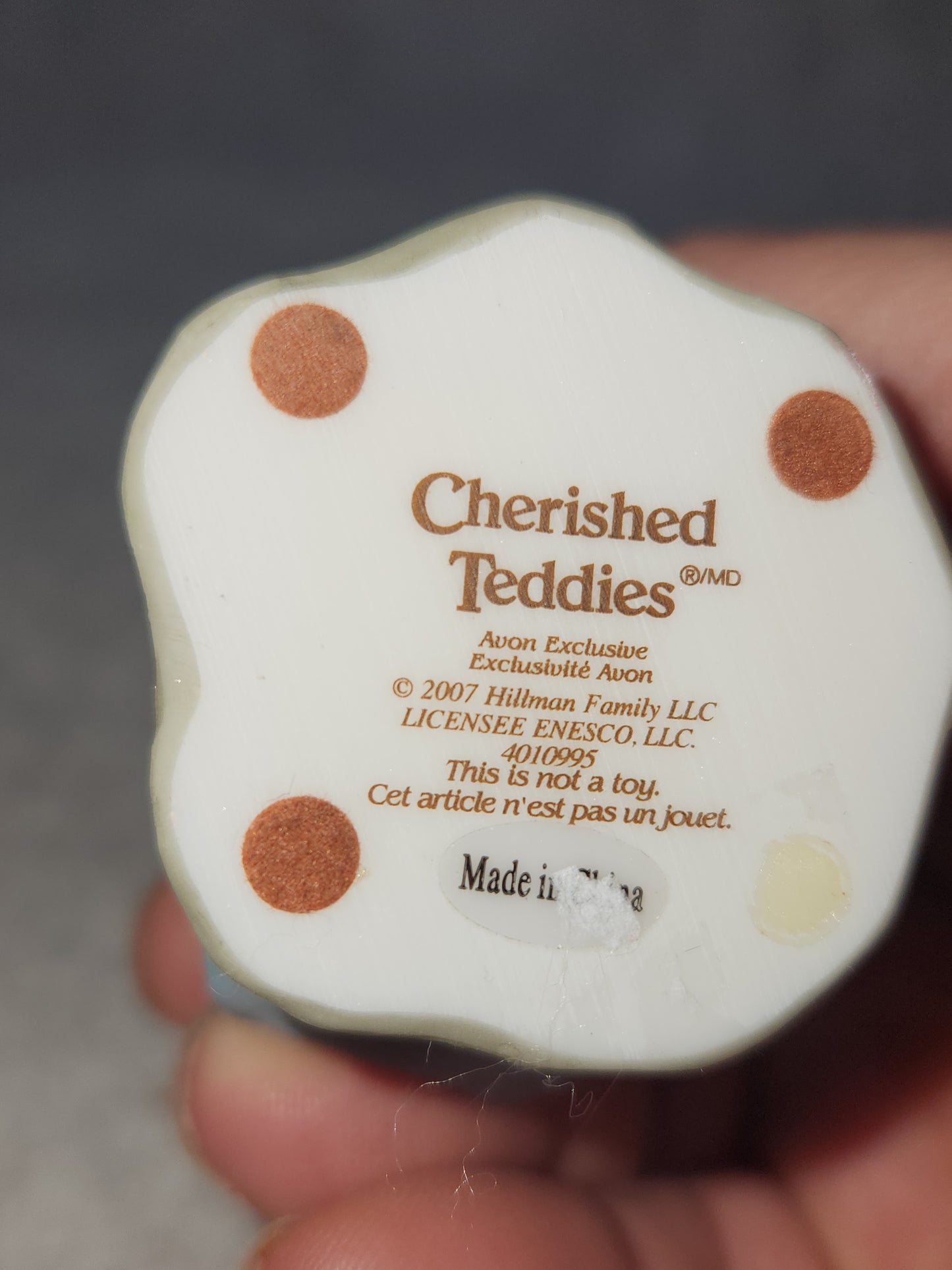 Cherished Teddies Avon Exclusive Maid Marian 2007- Enesco 4010995