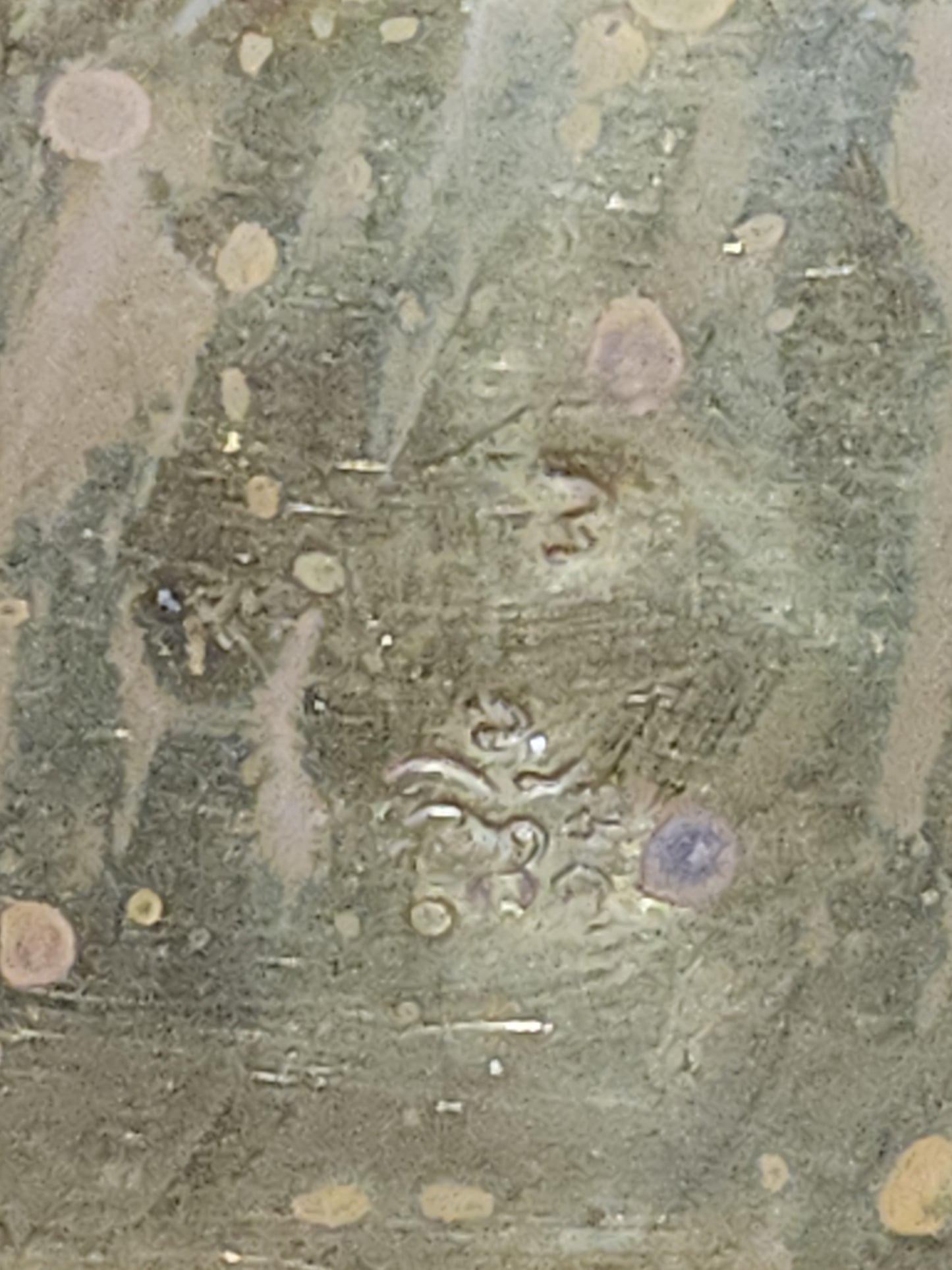 Vintage Antique Turkish Brass Tin Lined Cezve Coffee Pot Black Wooden Handle. Br11