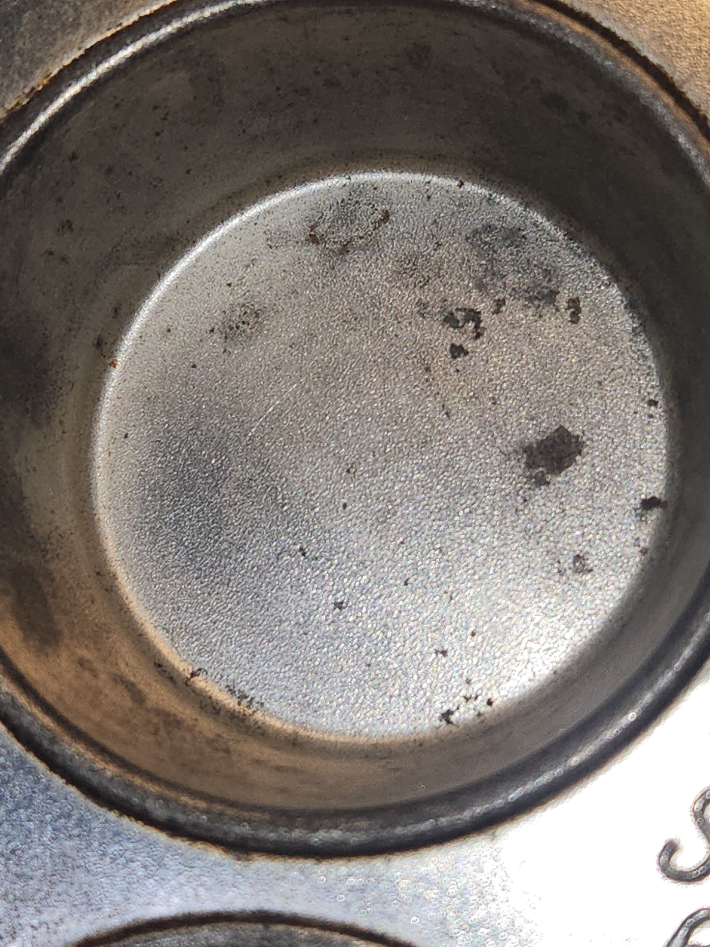 Vintage Silver Beauty Ekcoloy T124-9 9 Cup Muffin Tin kit91