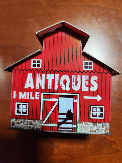 Red Barn Hallmark Ornament 1999 Complimentary to Town and Country Series t&c2