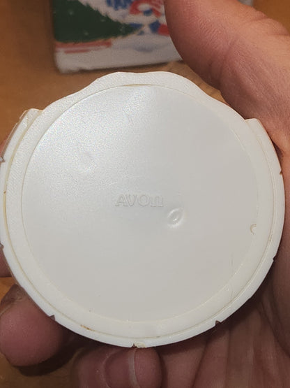 Vintage Avon Tree Ornament Winter Fun Igloo Penguin Christmas Tree 1983 av043