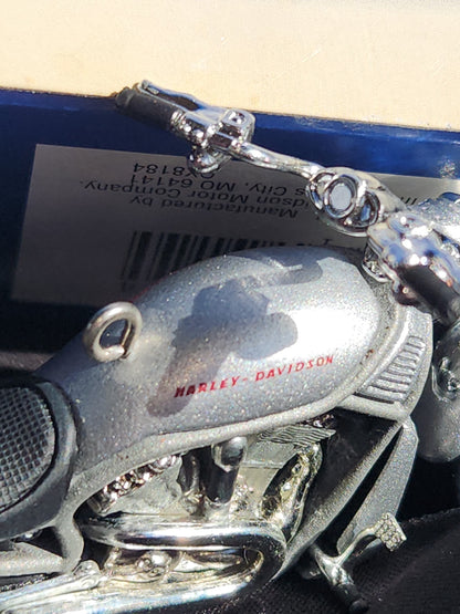 Vintage Hallmark Keepsake Ornament Harley-Davidson Motorcycle Milestones series #6 2002 VRSCA V-Rod Motorcycle 2004