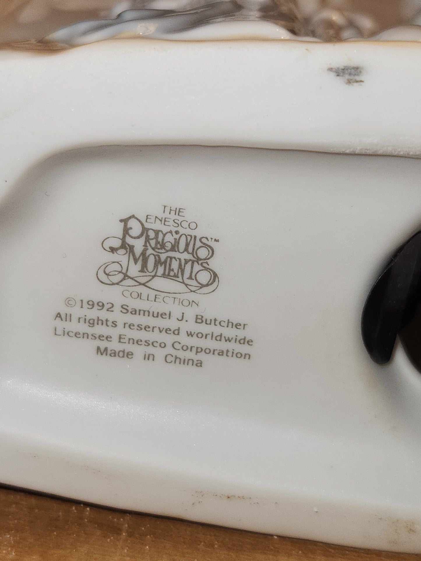 Vintage Precious Moments Porcelain Nightlight Nativity Scene with Light That Works 1992 na7