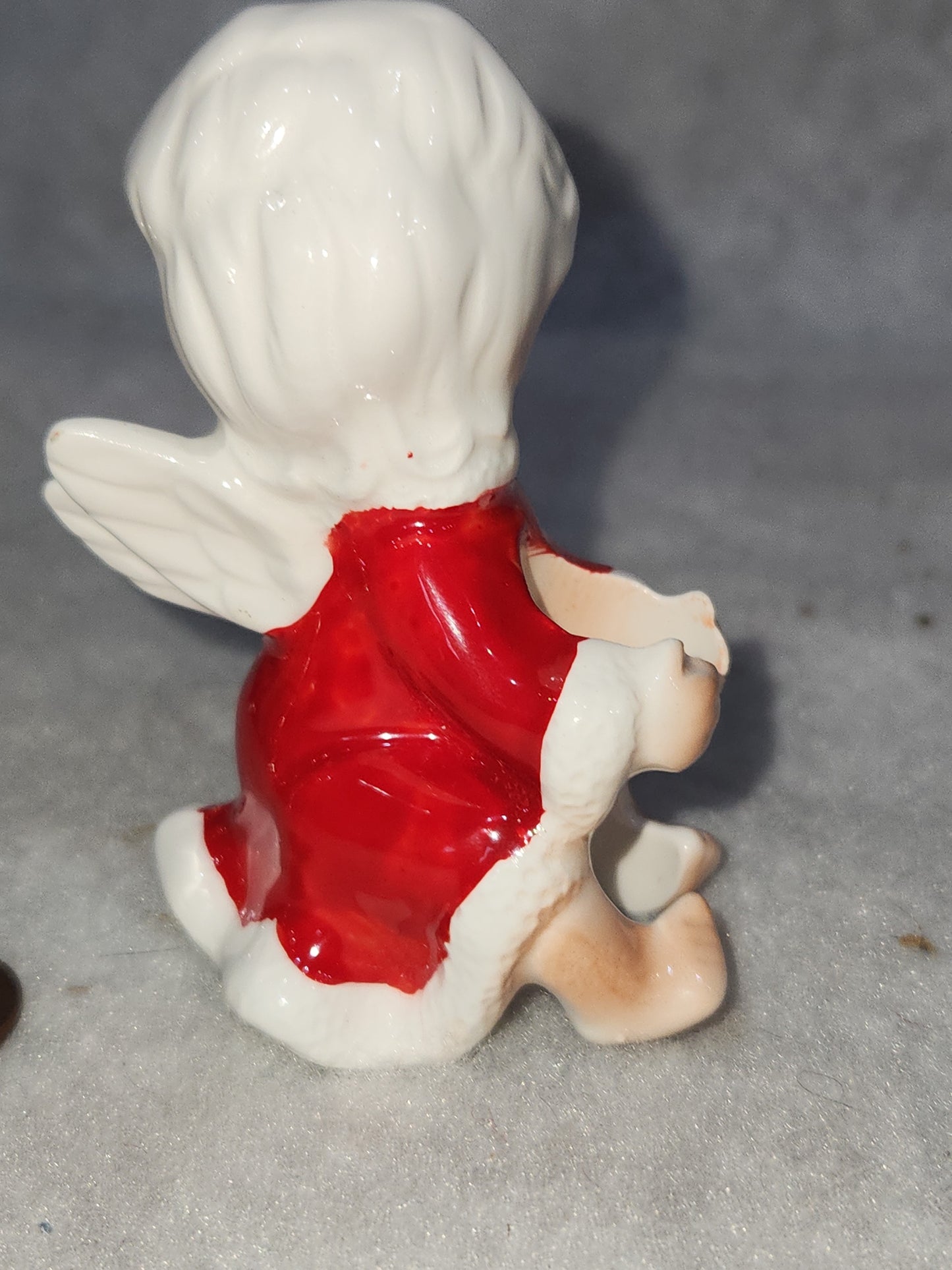 Vintage Angel Candle sitter 3" ang7