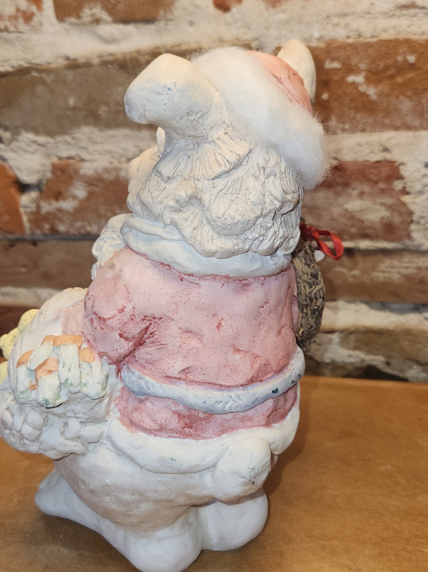 Vintage Dreamsicles Christmas Santa Bunny Figurine Cast Art 1993 Has Original Box Kristin Haynes Cast Art Industries di9