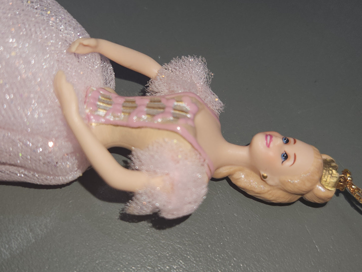 Avon Barbie as the Sugar Plum Fairy Ornament Porcelain Nutcracker Ballet 1997 NIB