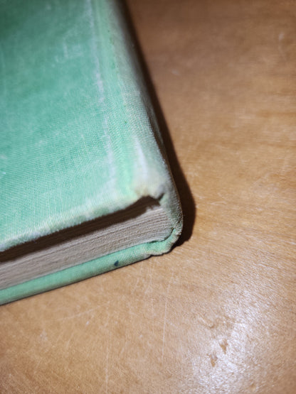 The Egg and I by Betty MacDonald 1945 Vintage Green Book Cover bk13