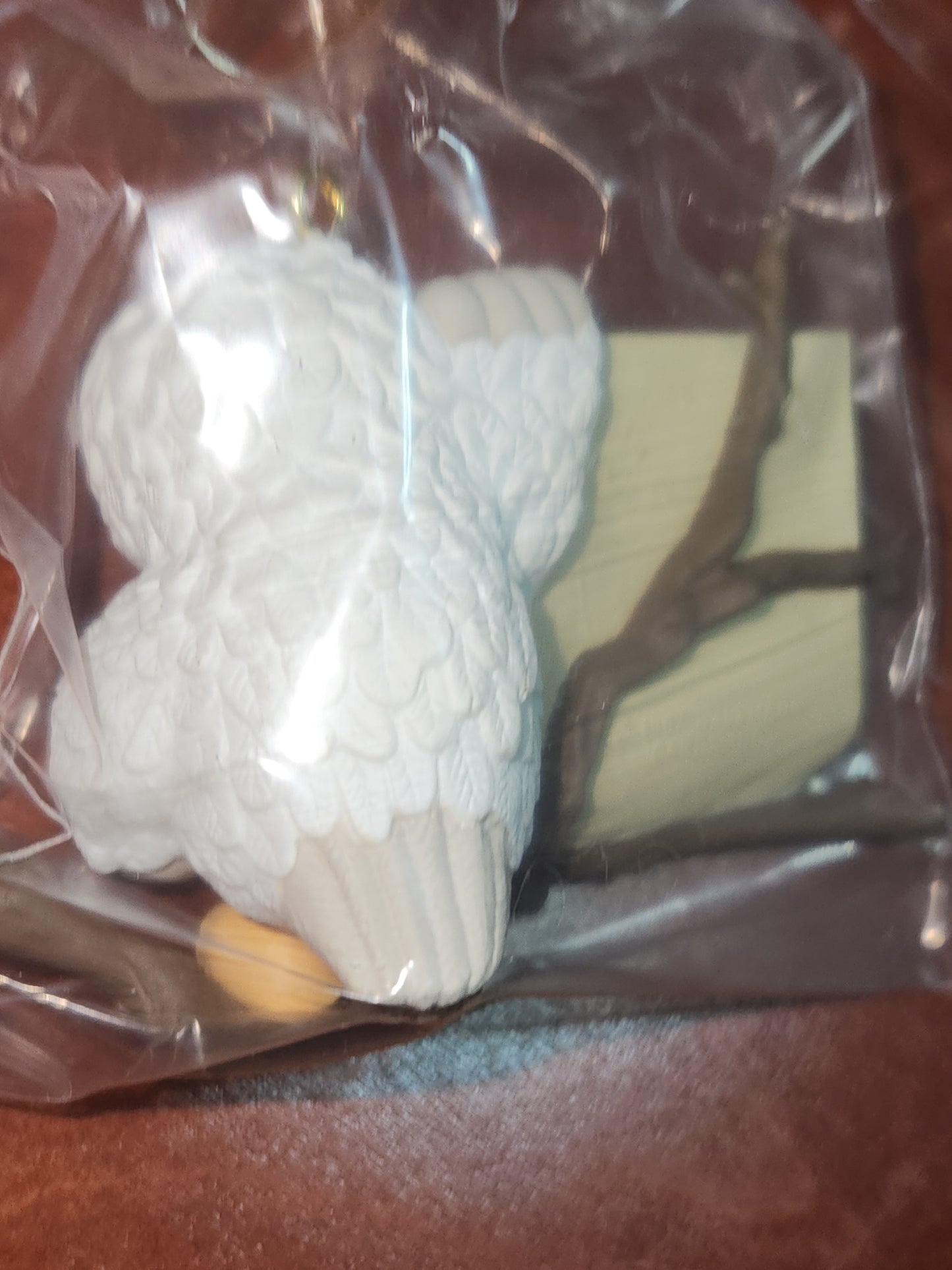 Vintage Hallmark Keepsake Ornament “Owliday” Wish Unopened 1987 miniature