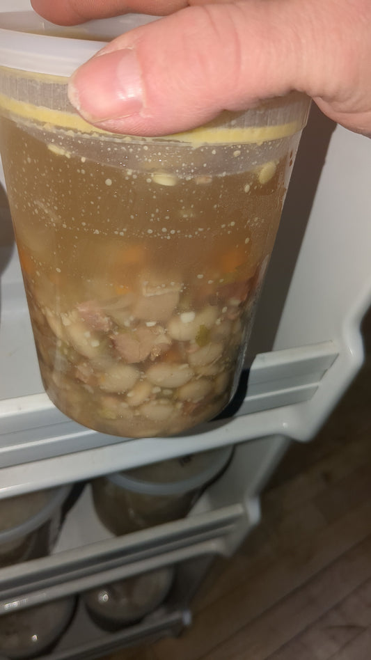 TakeNbake 32 oz cup ham & bean soup