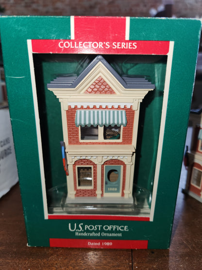 HH1989 US Post Office Ornament Hallmark Nostalgic Houses