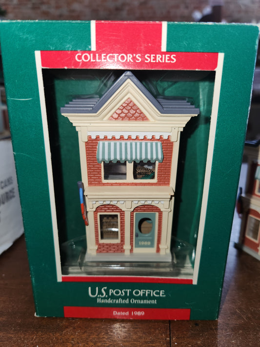 HH1989 US Post Office Ornament Hallmark Nostalgic Houses