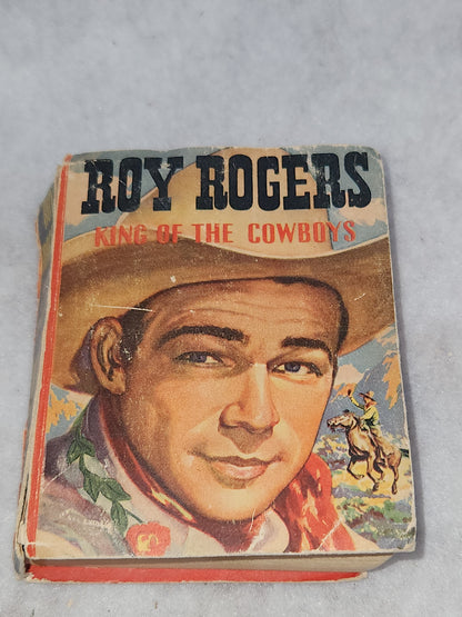 Vintage Big Little Book Better Little Book Roy Roger's King of the Cowboys