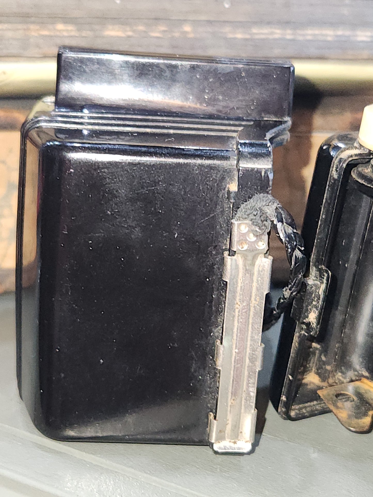 Vintage Kodak Camera Baby Brownie Special With Bakelite Box 127 Film 1940s vc8