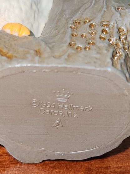 Vintage Hallmark Keepsake Ornament Owliver Owl 3rd in Series 1994 miniature