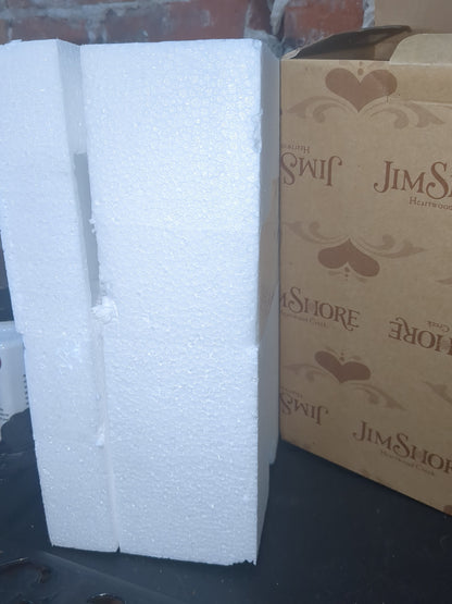 2013 Jim Shore Enesco A Winter's Home Snowman Branch Cardinals No.4035393