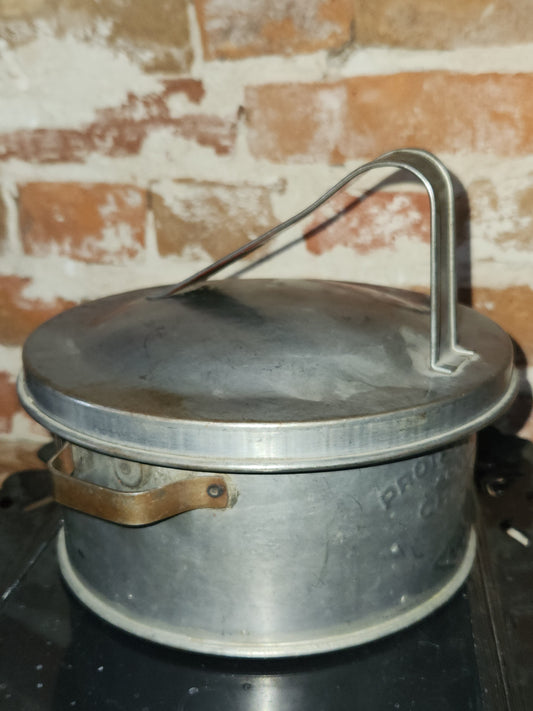 Antique Protectoseal co. of America Chicago Industrial round safety device great for steampunk decor. Ss601