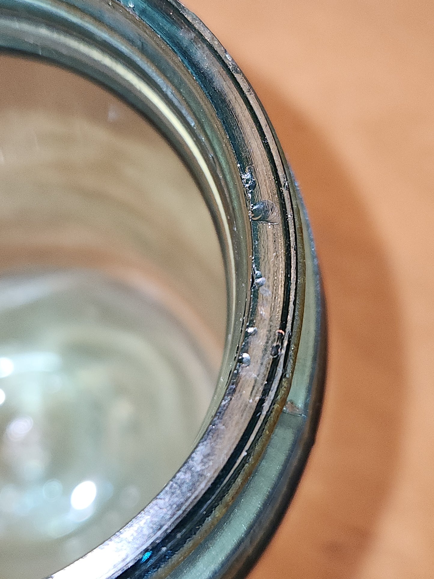 Vontage Atlas Strong Shoulder Mason Clear Glass Pint Jar with Atlas Zinc Lid jar99