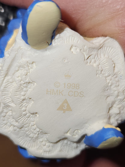 Vintage Hallmark Keepsake Ornament Iris Angel The Language Of Flowers 1998 hO11