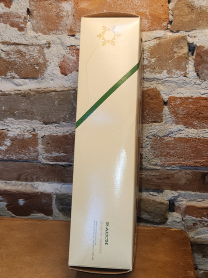 Vintage Rauch Hand Blown Mercury Glass Tree Topper White Gold Glass with Box Box tt11