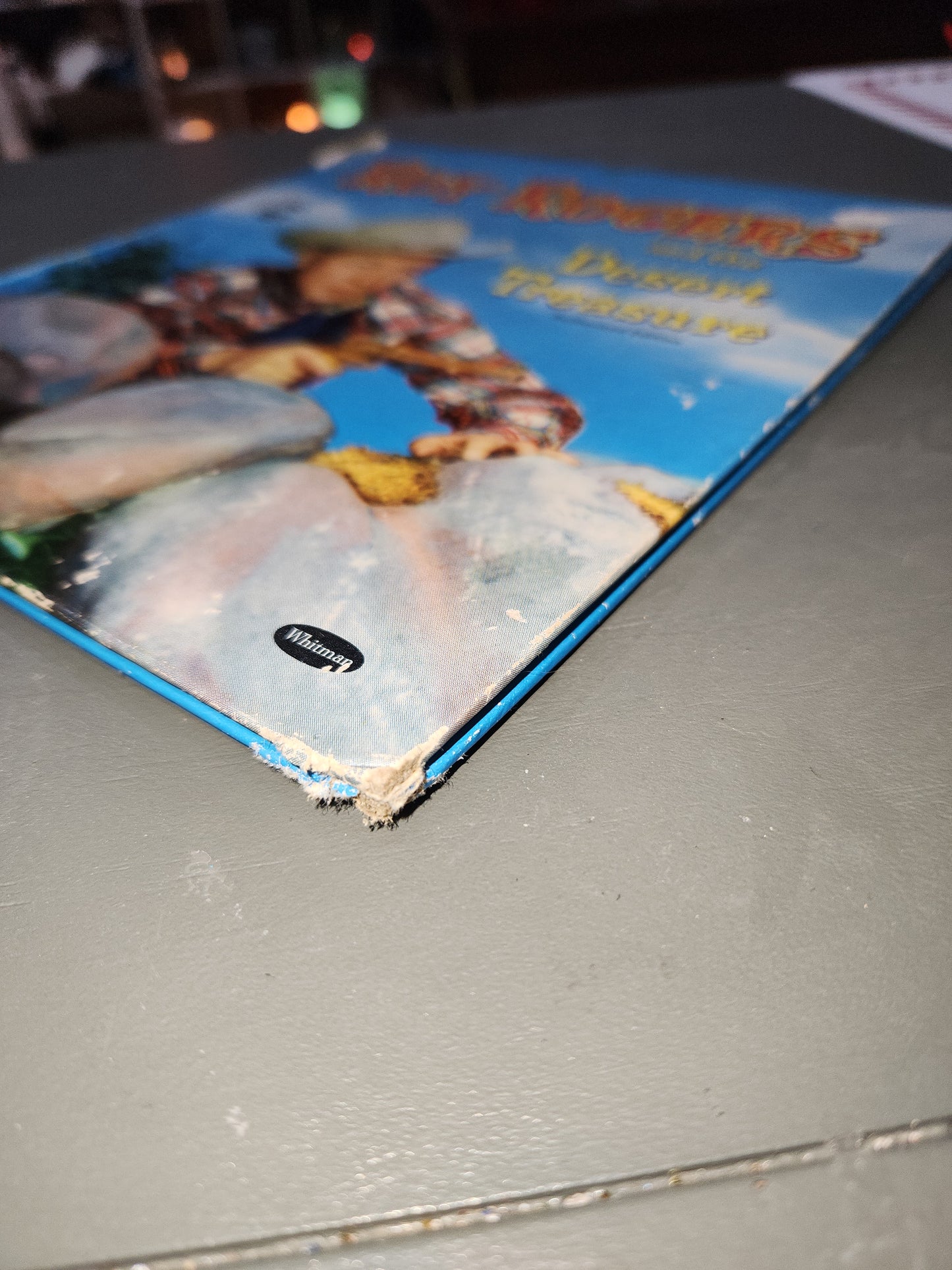 Vintage Roy Roger and the Desert Treasure written by Alice Sankey Illustrated by Paul Souza Whitman Publishing Company  1954