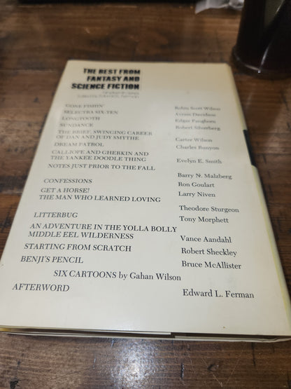 Vintage The Best From Fantasy And Science Fiction Lot of 9 Books 3rd, 4th, 5th, 10th, 11th, 12th, 14th, 19th and A Decade of Fantasy & Science Fiction 1960s and 1970s