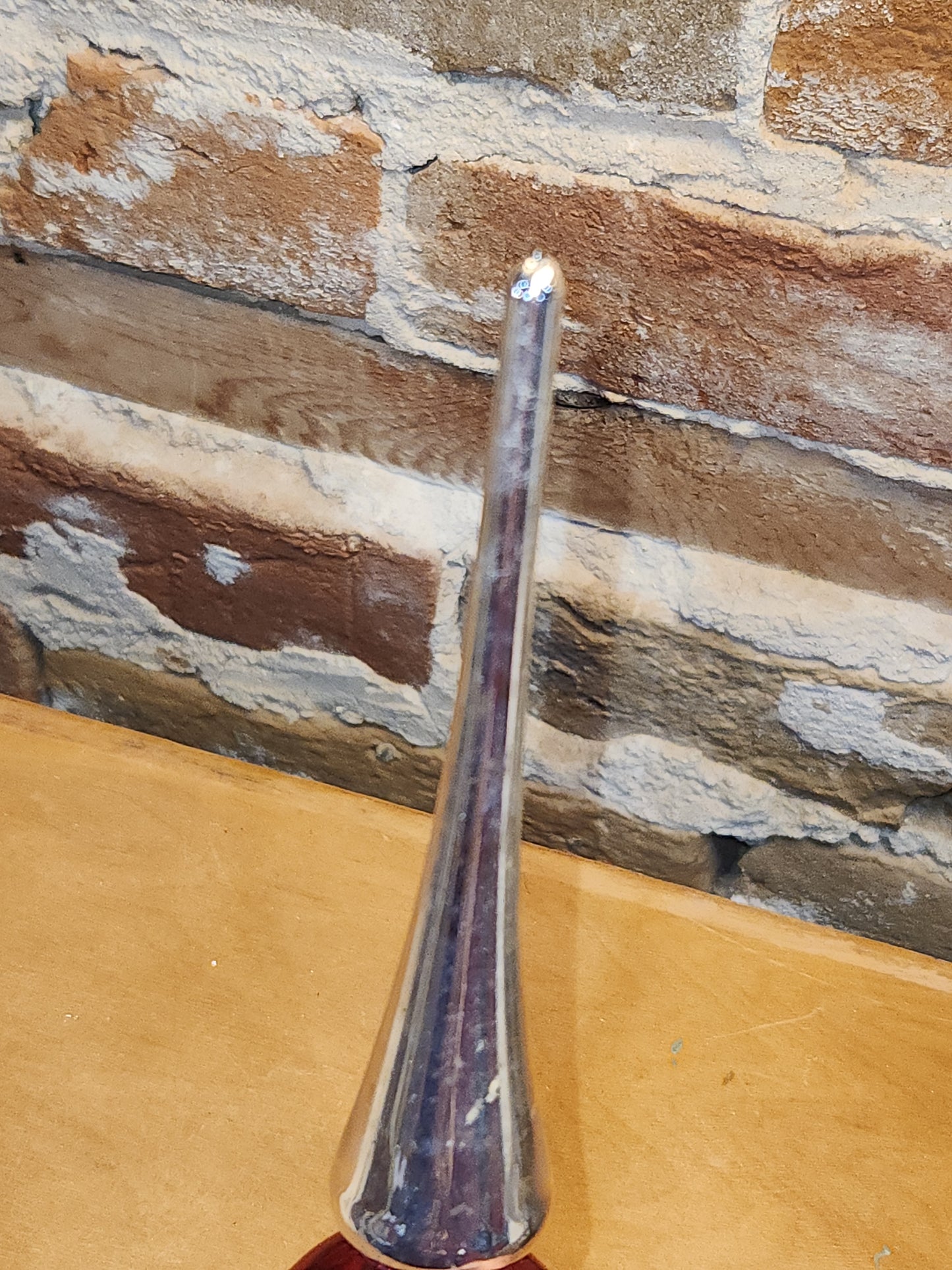 Vintage Mercury Glass Tree Topper NO BOX tt09