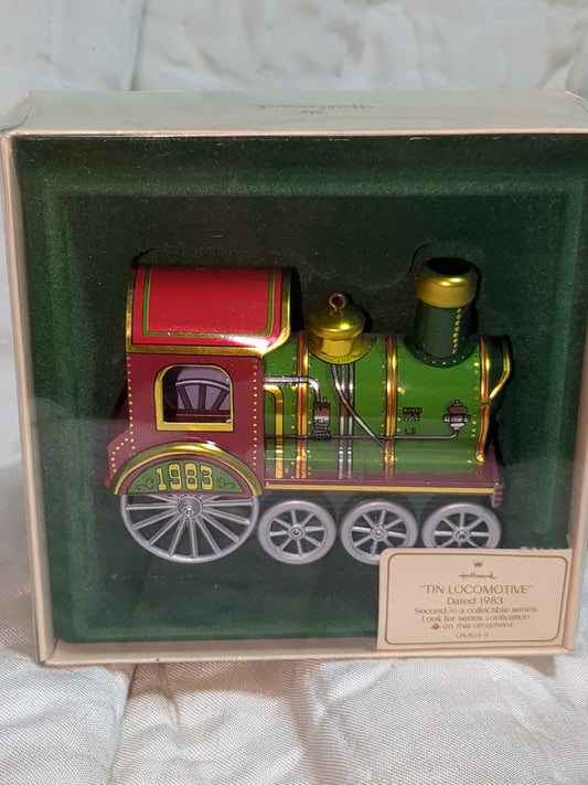 Vintage 1983 Hallmark tin locomotive series train #2 HH294