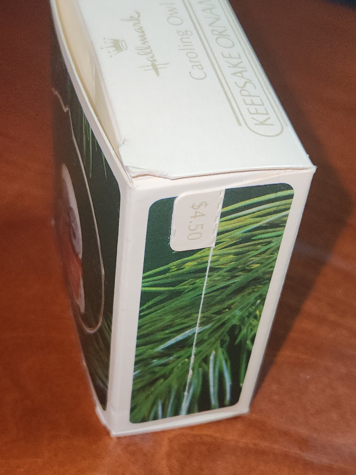 Vintage Hallmark Keepsake Ornament Caroling Owl 1983 miniature