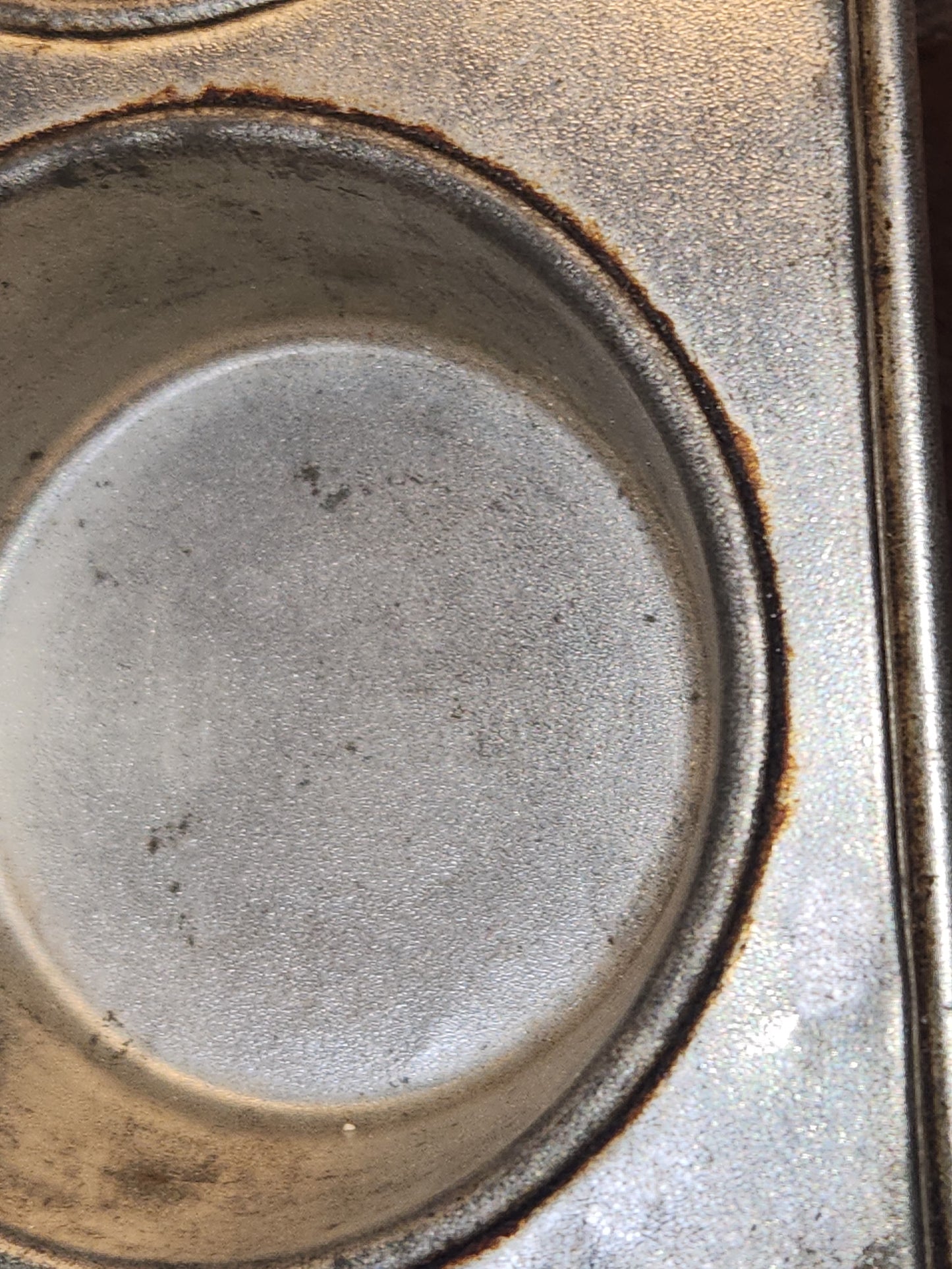 Vintage Silver Beauty Ekcoloy T124-9 9 Cup Muffin Tin kit91