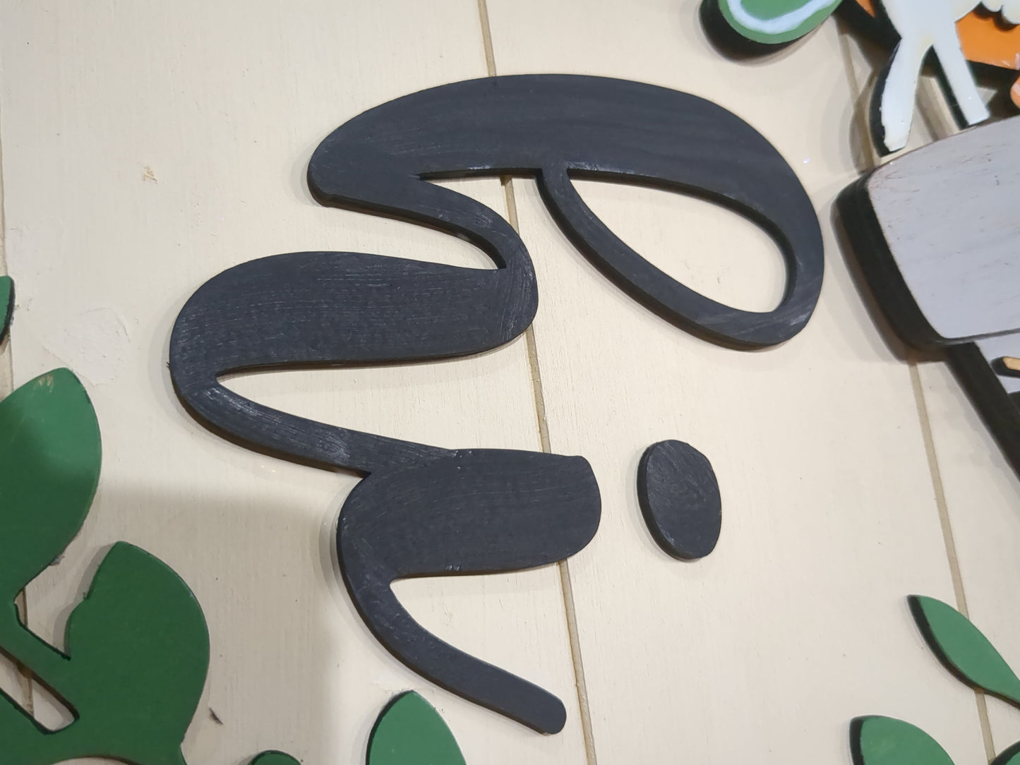 Cupcake birthday insert for pot spilling door sign