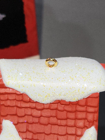 Three Vintage Hallmark Keepsake Ornaments 1986 Treetop Trio  1993 Peep Inside Birdhouse  1992 Egg Nog Nest