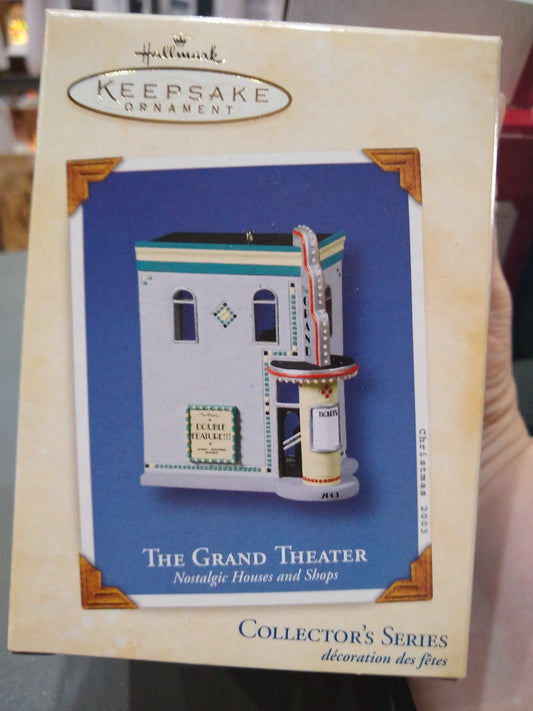 HH2003 Grand Theater Ornament Hallmark Nostalgic Houses and shops