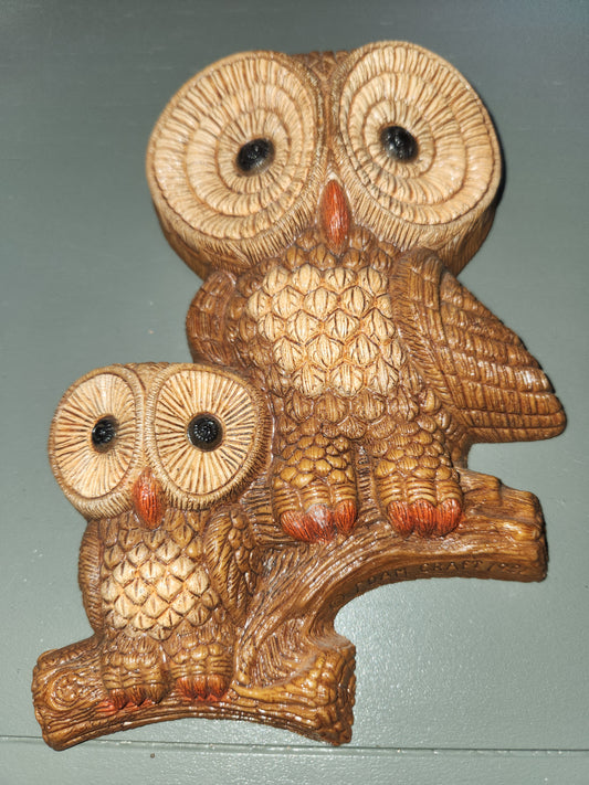 Foam Craft Owls 1981 Wall Art wa77