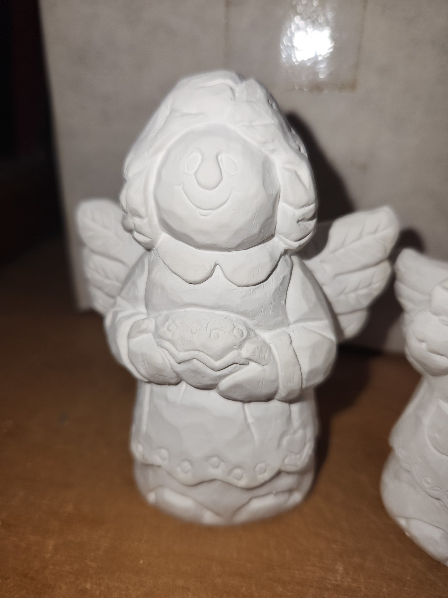 Vintage Accents Unlimited Wee Crafts 21376 Unpainted Angels Christmas Holiday 1995