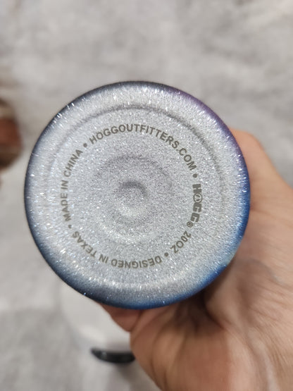 20 Oz Stainless Steel, Insulated, glitter Tumbler.  I can do all things through him tg91