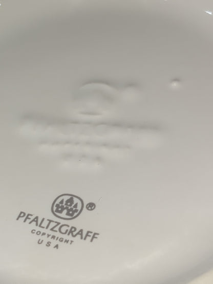 Pfaltzgraff Christmas Heritage basket serving bowl USA pfa13