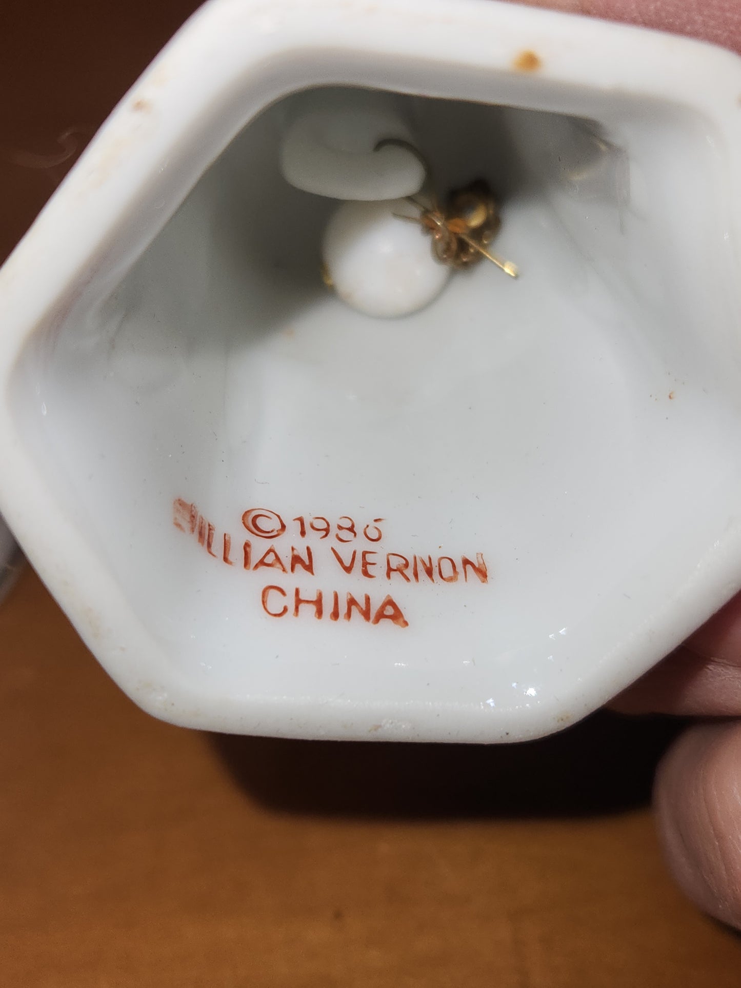 Vintage Lillian Vernon 1984 Partridge In a Pear Tree and 1986 Santa Sleigh Reindeer Christmas Ornament bell bell56