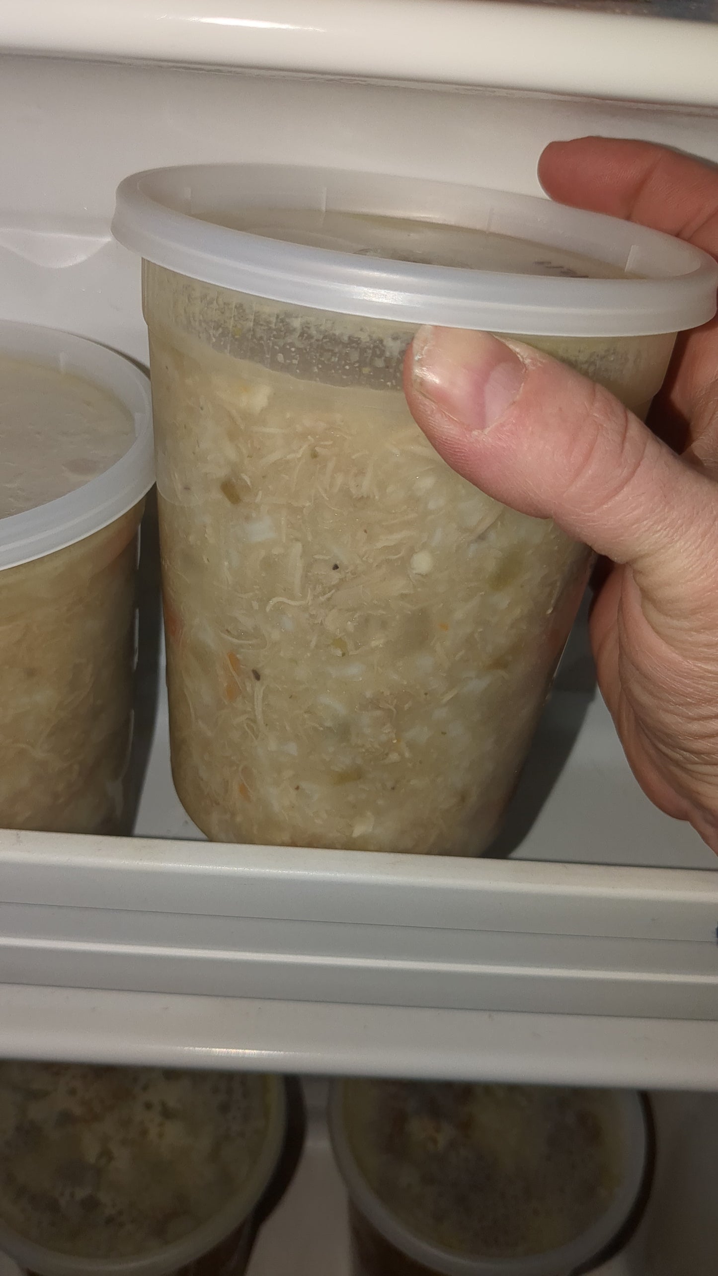 TakeNbake 32 oz cup chicken and rice soup