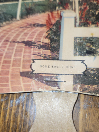 Vintage Advertising Fans Set of 3 Steele Funeral Home Nebraska Norcraft Inc. Cincinnati Ohio fan5