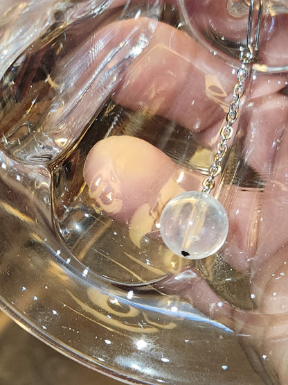 Vintage Pressed Glass Bell be6