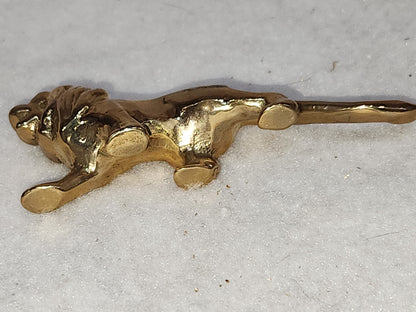 Vintage Solid Brass Lion roaring br110