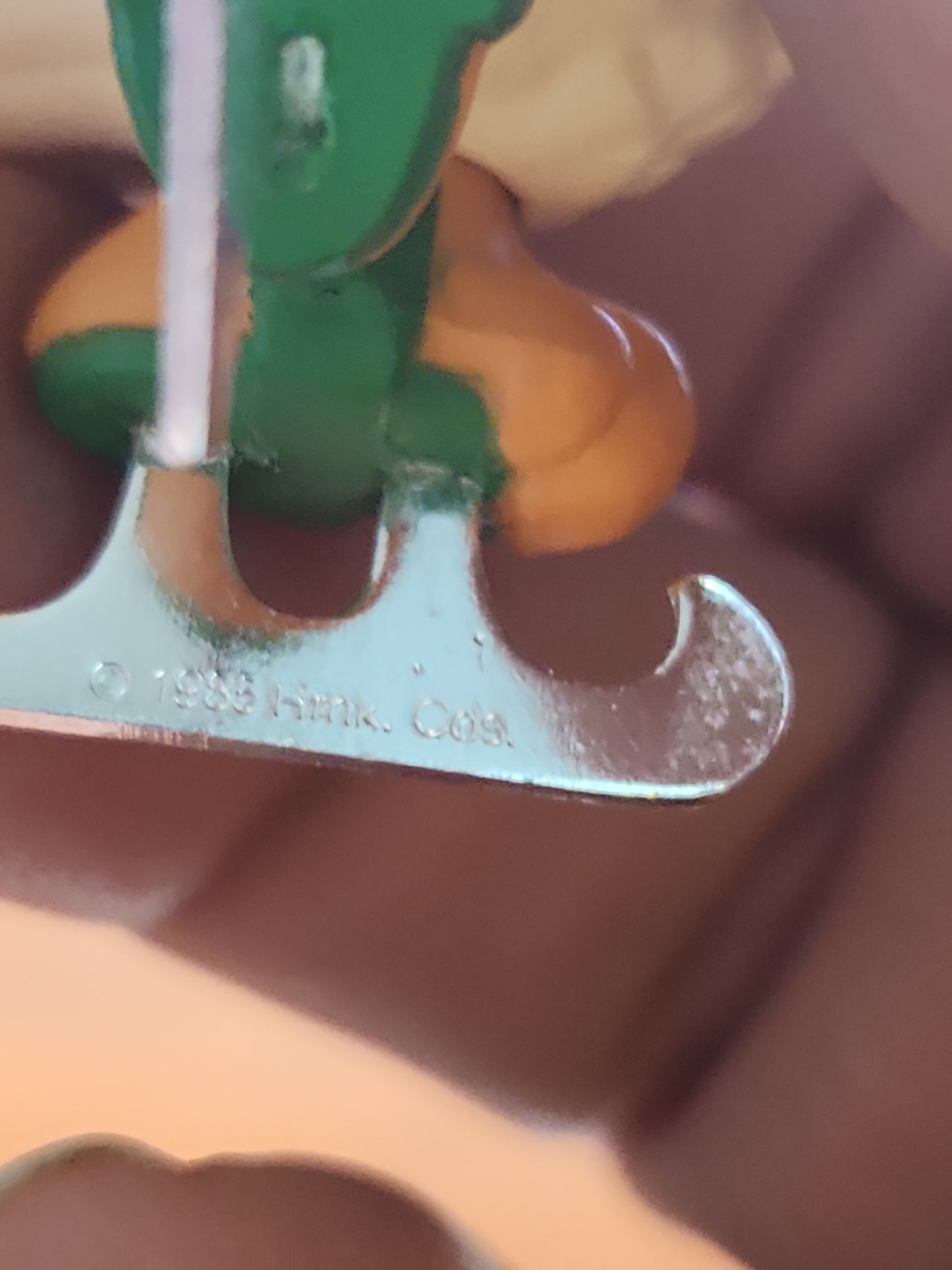 Vintage Hallmark Keepsake Ornament Ice-Skating Owl 1985 miniature