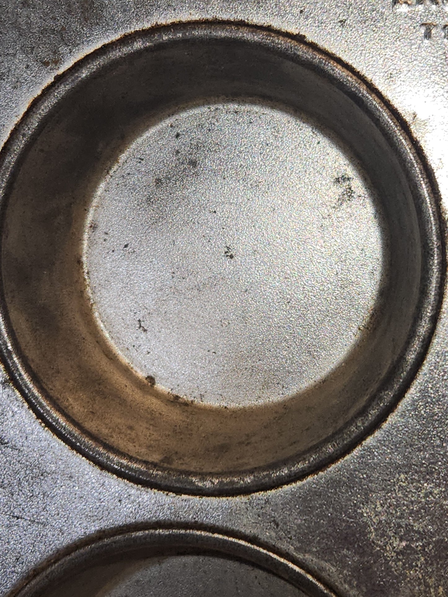 Vintage Silver Beauty Ekcoloy T124-9 9 Cup Muffin Tin kit91