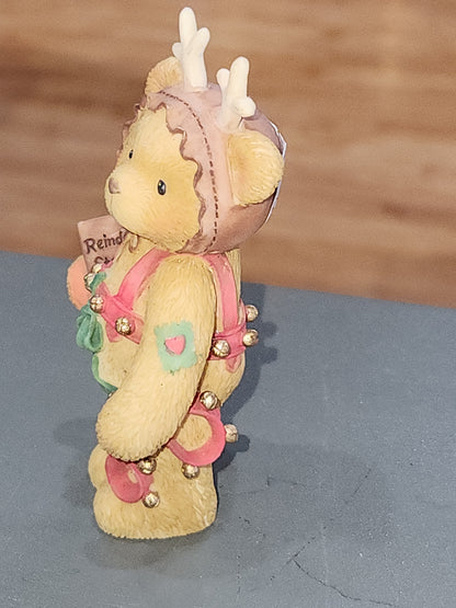 Vintage Enesco Cherished Teddies Rodney "I'm Santa's Little Helper" No Box 1999 ct67