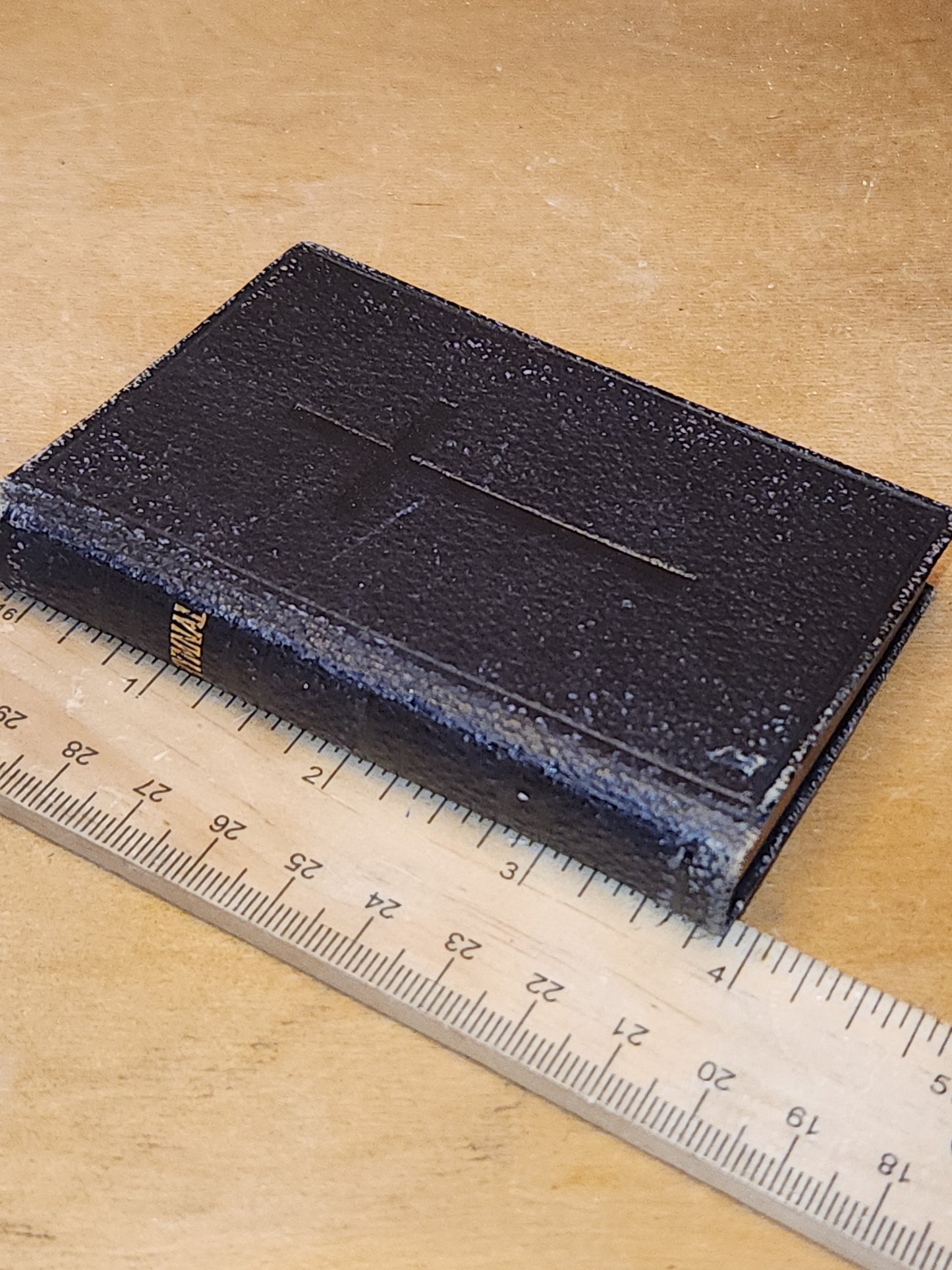 Antique Hymnal Protestant Episcopal Church E & JB YOUNG 1882 Inscribed 1884 ab1